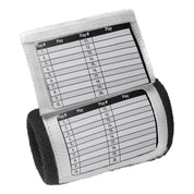 Cutters Mini Triple Playmaker Wristcoach - Opened, Displaying a Play Call Sheet