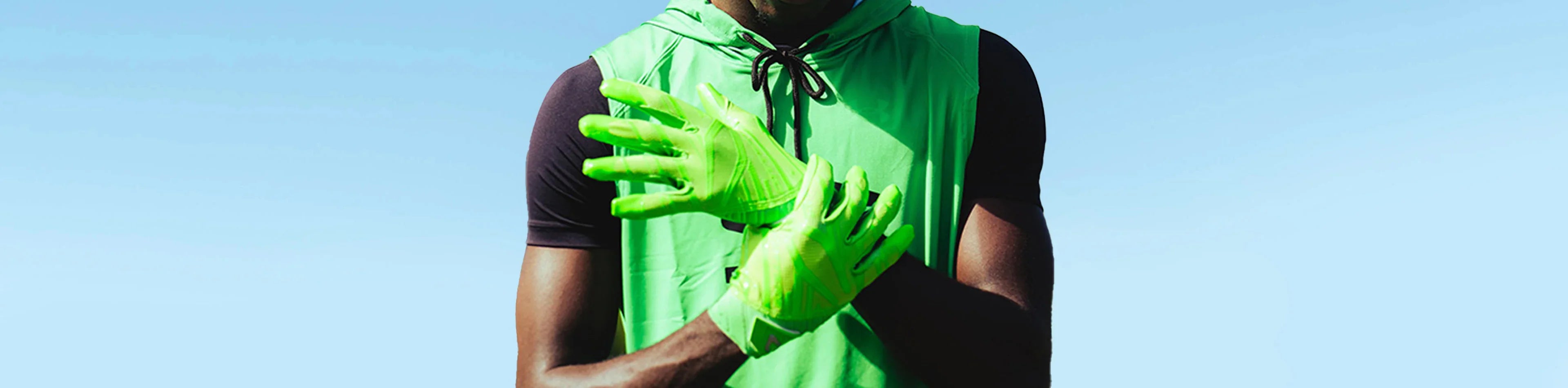 CS PLP Header - Green Football Gloves
