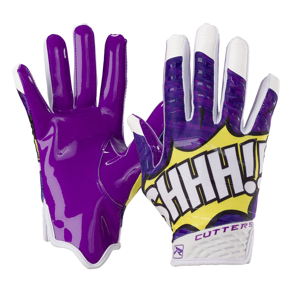 Rev 5.0 SHH LE Football Receiver Gloves Cutters Sports