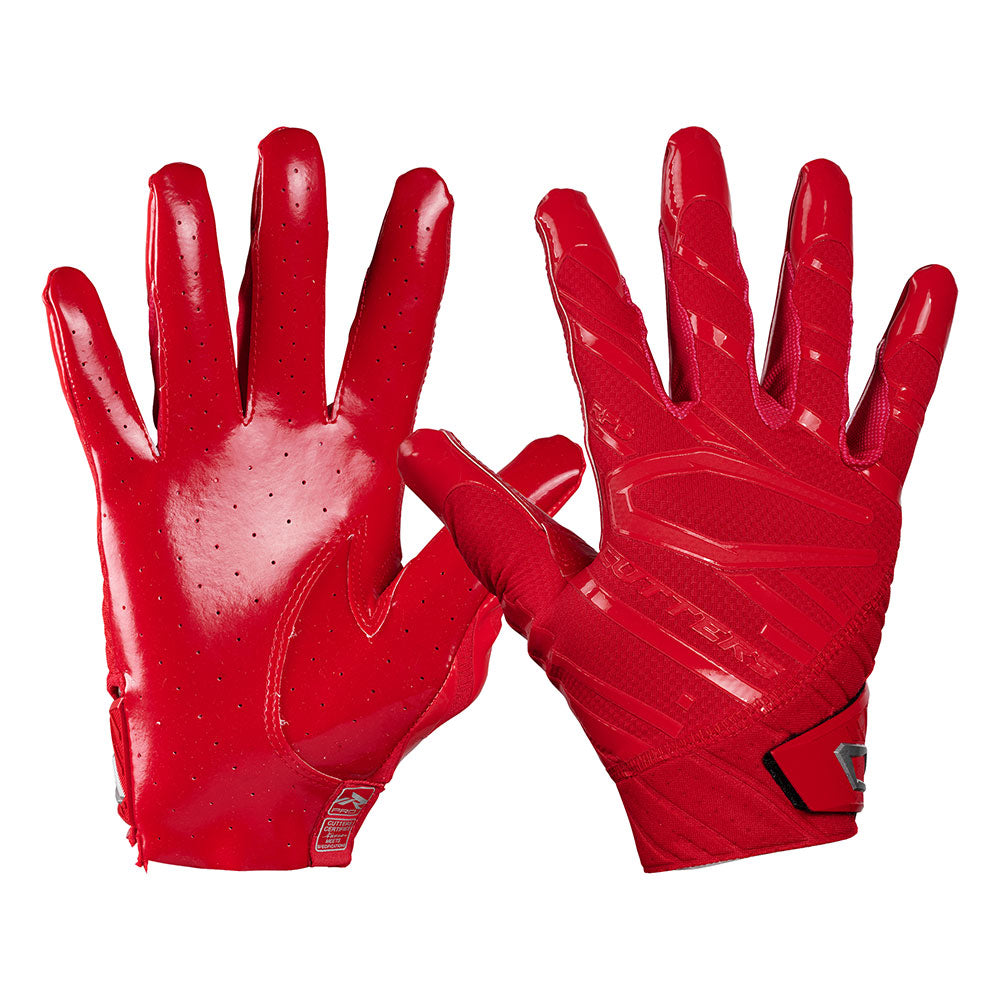Rev Pro 6.0 Red Receiver Football Gloves | Cutters Sports