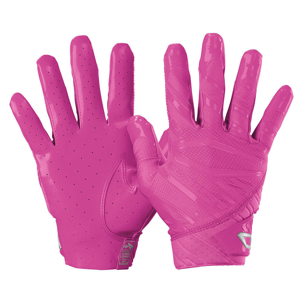 Pink wide receiver gloves online