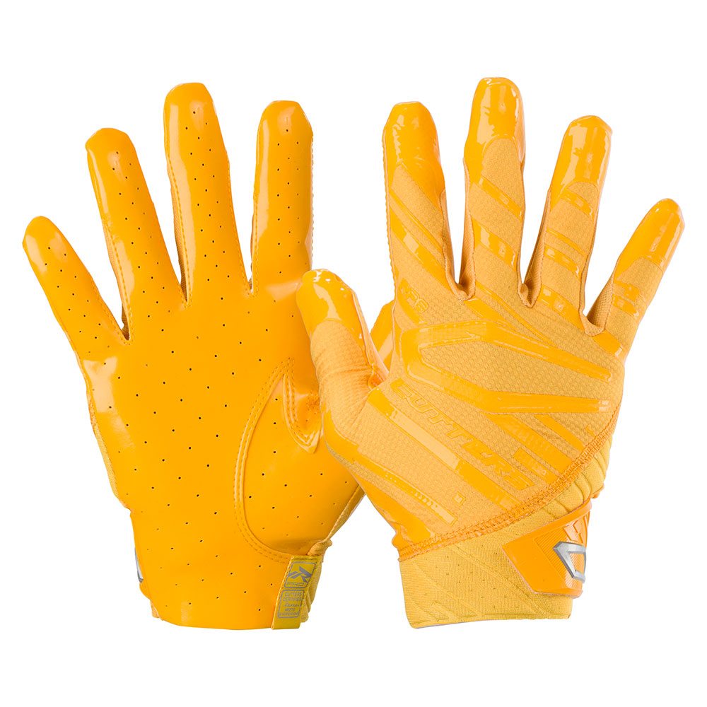 Football gloves yellow online