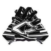 Cutters Sports Game Day Pro Black Receiver Football Gloves - Football Player Tightening Straps for Better Fit