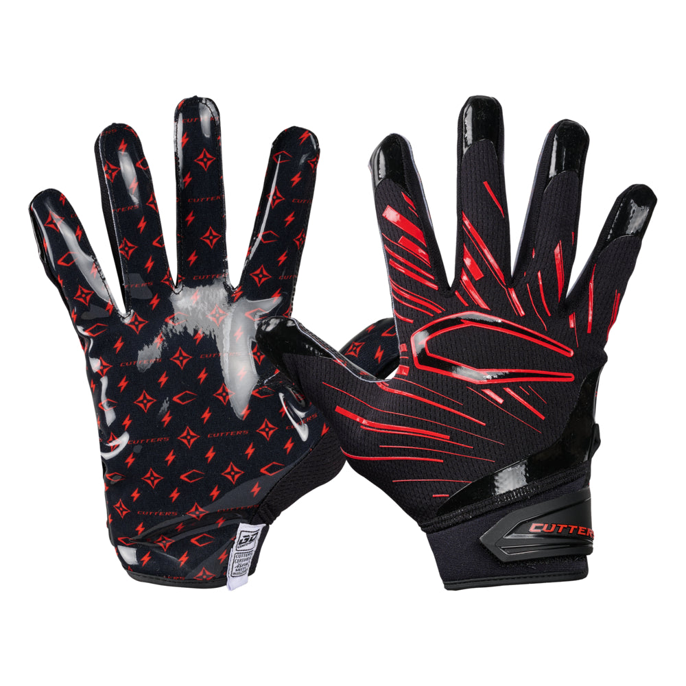 Red Lux - Front and Back of Glove