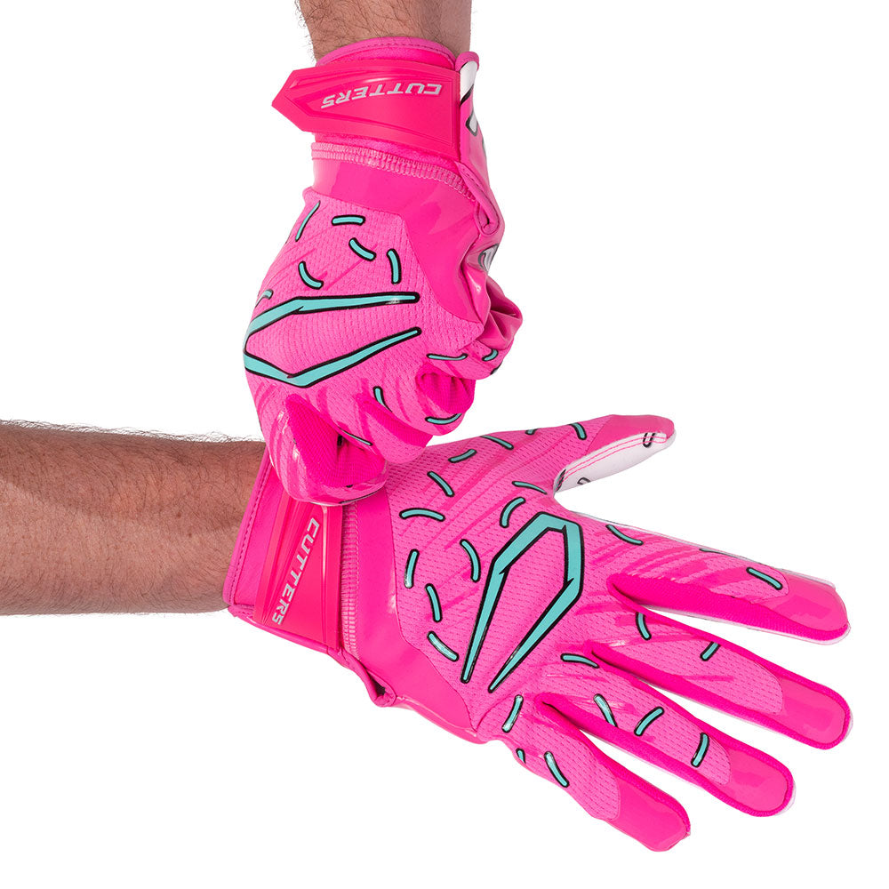 Blue Sprinkle Drip - Youth Football Player Tightening Straps for Better Fit