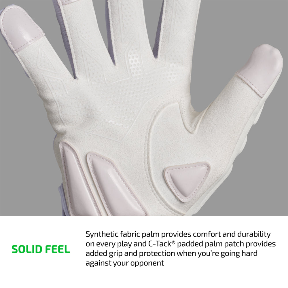offensive line handschuhe Cutters Adult Force 6.0 Lineman Gloves, White / M