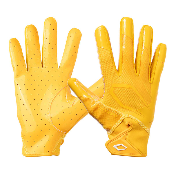  5-STAR 7.0 RECEIVER GLOVES ゴールド Rev Pro 7.0 Yellow Gold Receiver Football Gloves | Cutters Sports