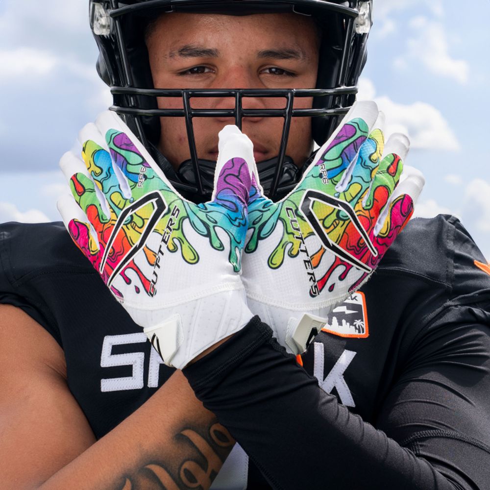 Rev Pro 6.0 Multi Drip LE Football Receiver Gloves