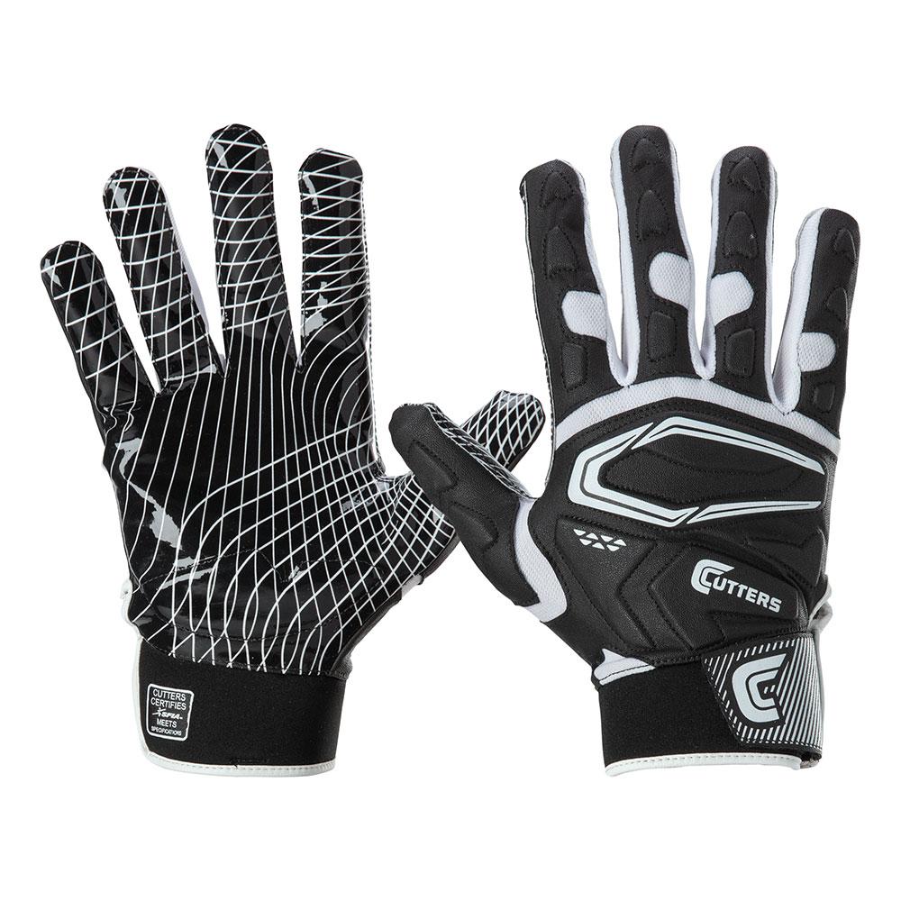 Football gloves store black and white