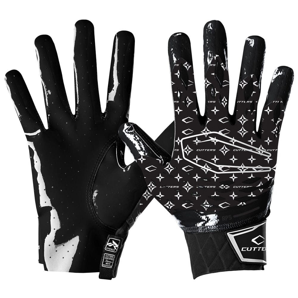 Rev Pro 5.0 Black/White Lux LE Football Receiver Gloves