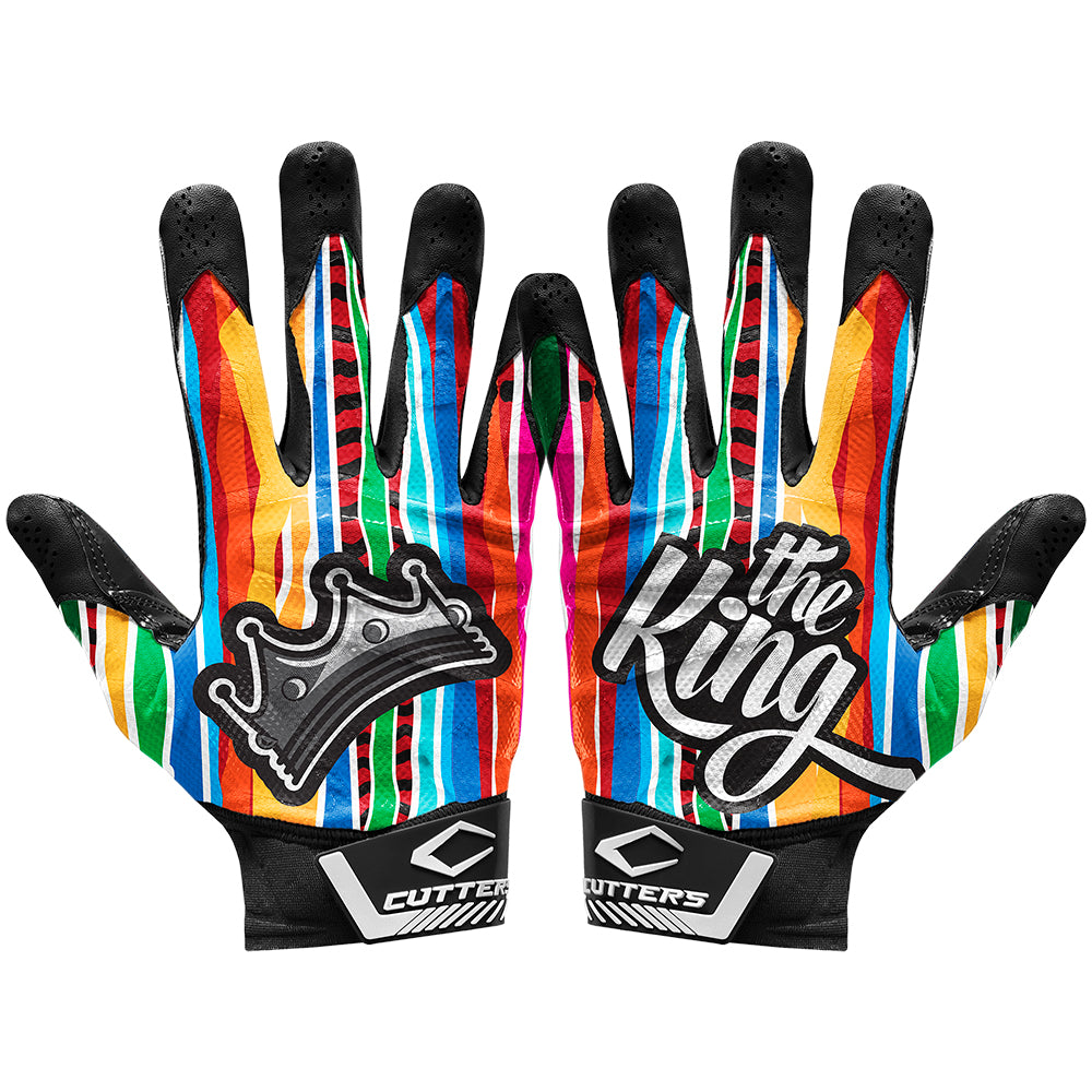 Rev Pro 4.0 USA Flag LE Football Receiver Gloves | Cutters