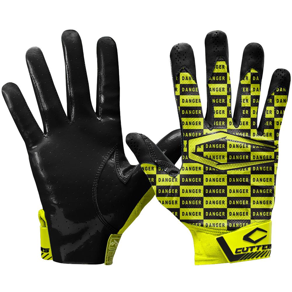 Rev Pro 4.0 Black/Gold Lux LE Football Receiver Gloves